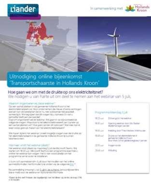 Uitnodiging Webinar Transportschaarste