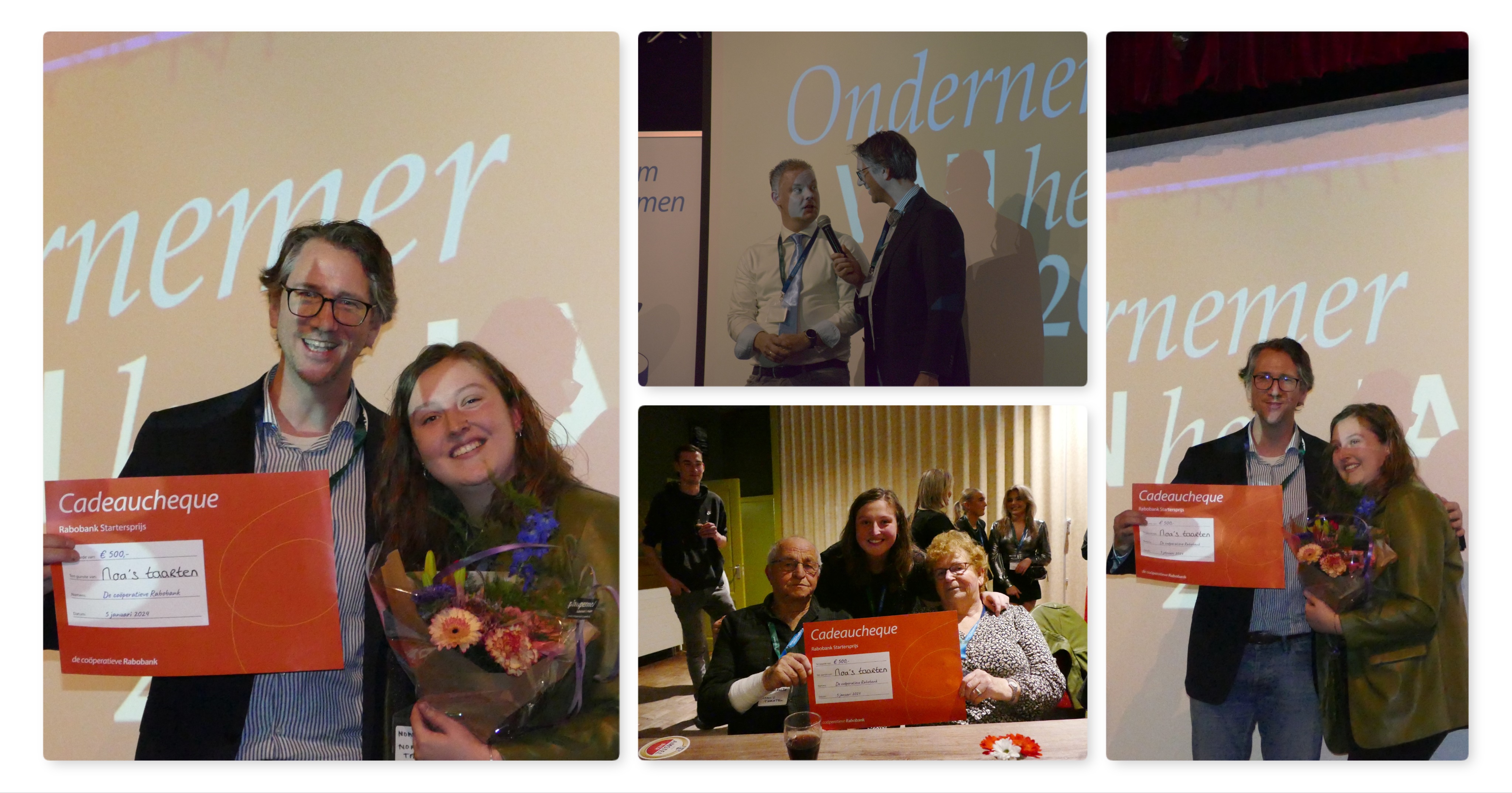 Noa's Taarten wint Rabobank Startersprijs