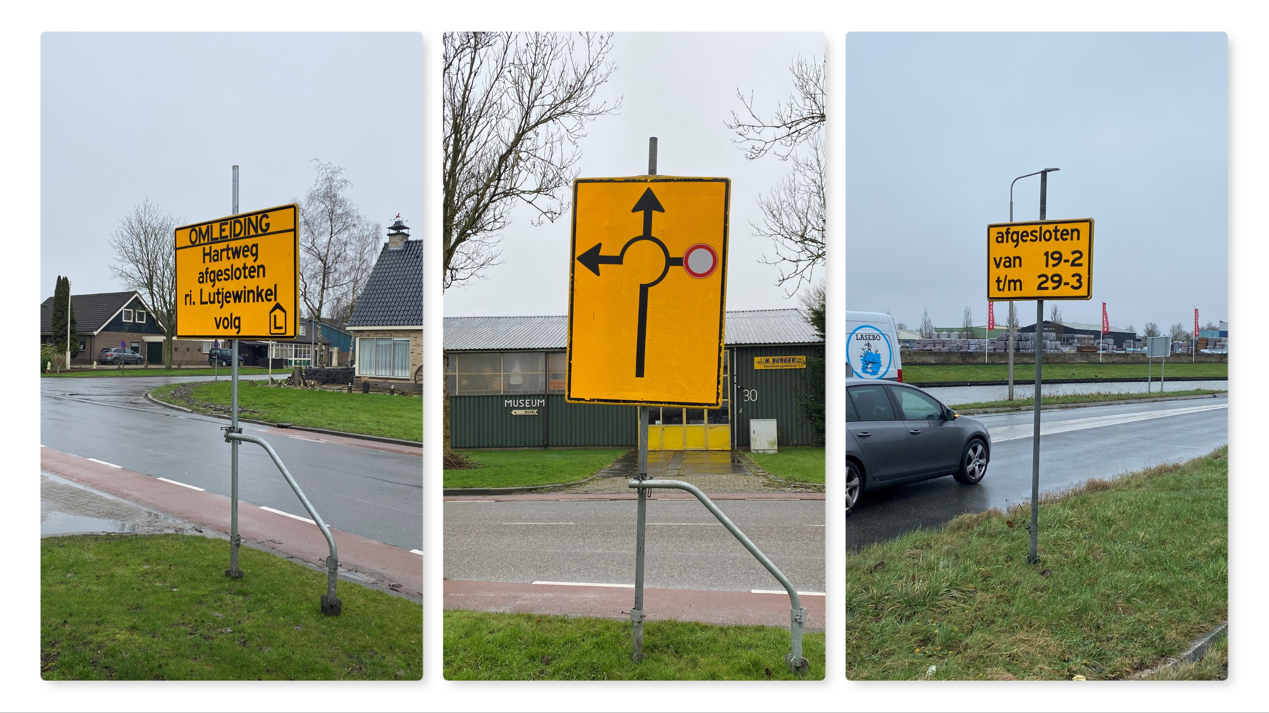 19 Februari starten de werkzaamheden Hartweg