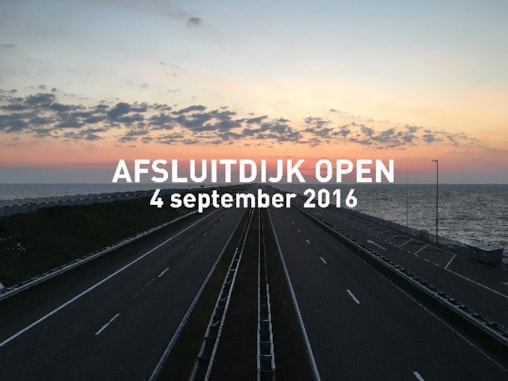 Afsluitdijk open