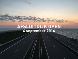 Afsluitdijk open