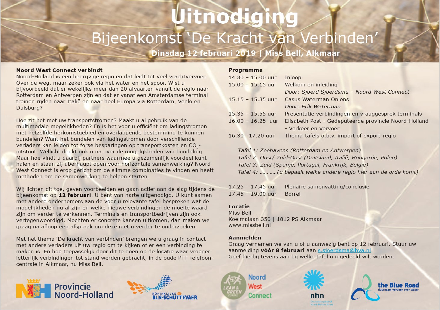 Uitnodiging De kracht van Verbinden