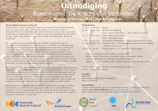 uitnodiging Verbinden