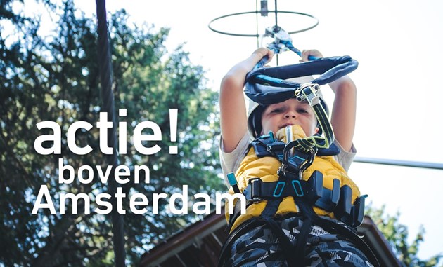 Actie boven Amsterdam