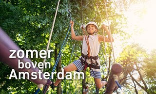 zomer boven Amsterdam