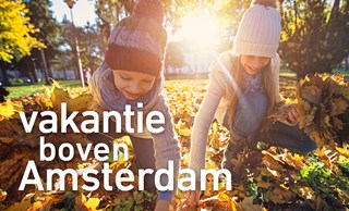 Vakantie boven Amsterdam
