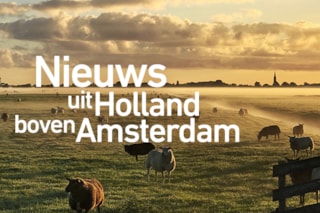 Nieuws uit Holland boven Amsterdam