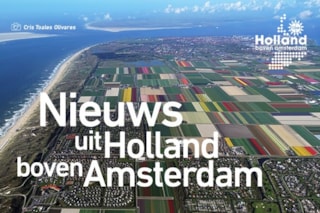 Nieuws uit Holland boven Amsterdam