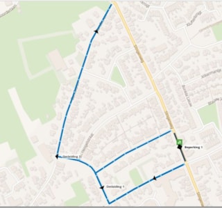 Wegafsluiting Slingerweg Hippolytushoef