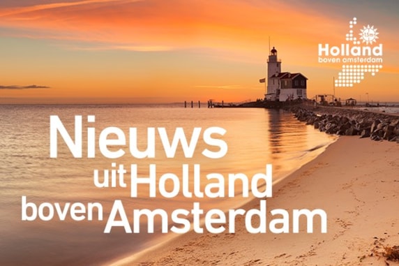 Nieuws uit Holland boven Amsterdam