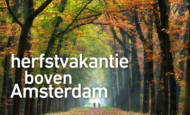 Herfstvakantie boven Amsterdam