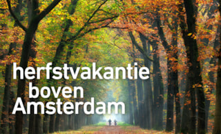 Herfstvakantie boven Amsterdam