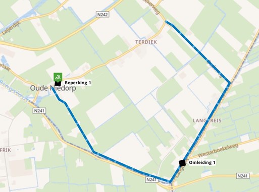 Omleiding Oude Niedorp