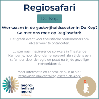 Regiosafari De Kop - externe nieuwsbrieven - vierkant