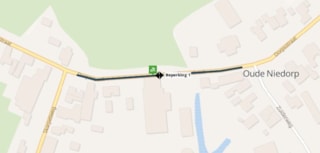 Werkzaamheden Dorpsstraat Oude Niedorp