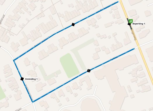 Omleiding Slingerweg