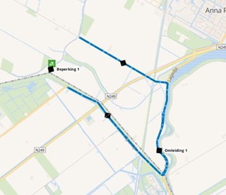 Omleiding Middenweg AP