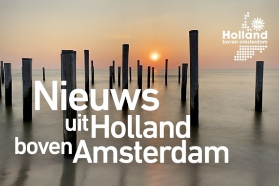 Nieuws uit Holland boven Amsterdam