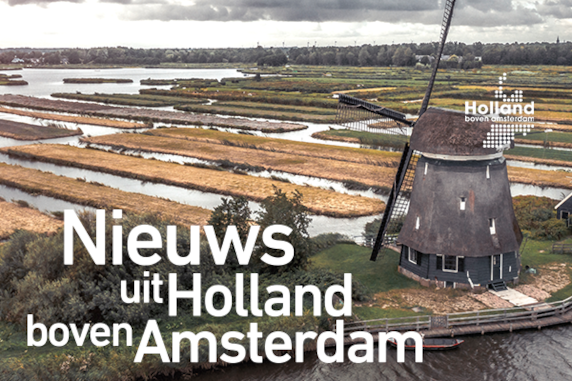 Nieuws uit Holland boven Amsterdam