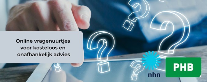 Online vragenuurtjes nhn PHB