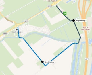 Omleiding Zuid Gesterweg