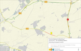 Omleidingsroute 1 Doorgaand verkeer en vrachtverkeer
