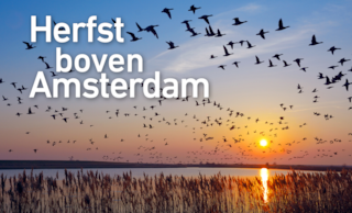 Herfst boven Amsterdam