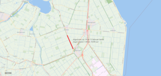Overzicht afsluiting Zuiderzeeweg