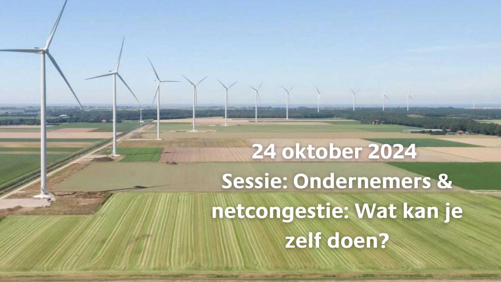 Uitnodiging community sessie ‘Netcongestie, wat kan je zelf doen?’