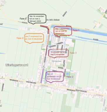 Afsluiting Molenweg Wieringerwaard