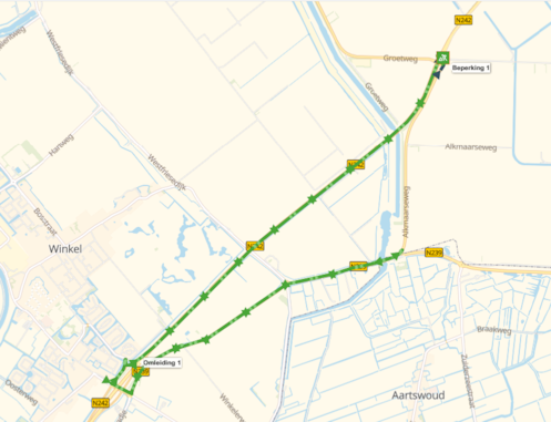 wegomleiding alkmaarseweg