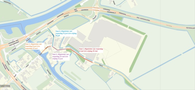 Overzicht werkzaamheden Verlaat