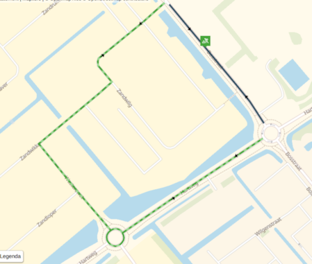 Afsluiting Bosstraat Winkel